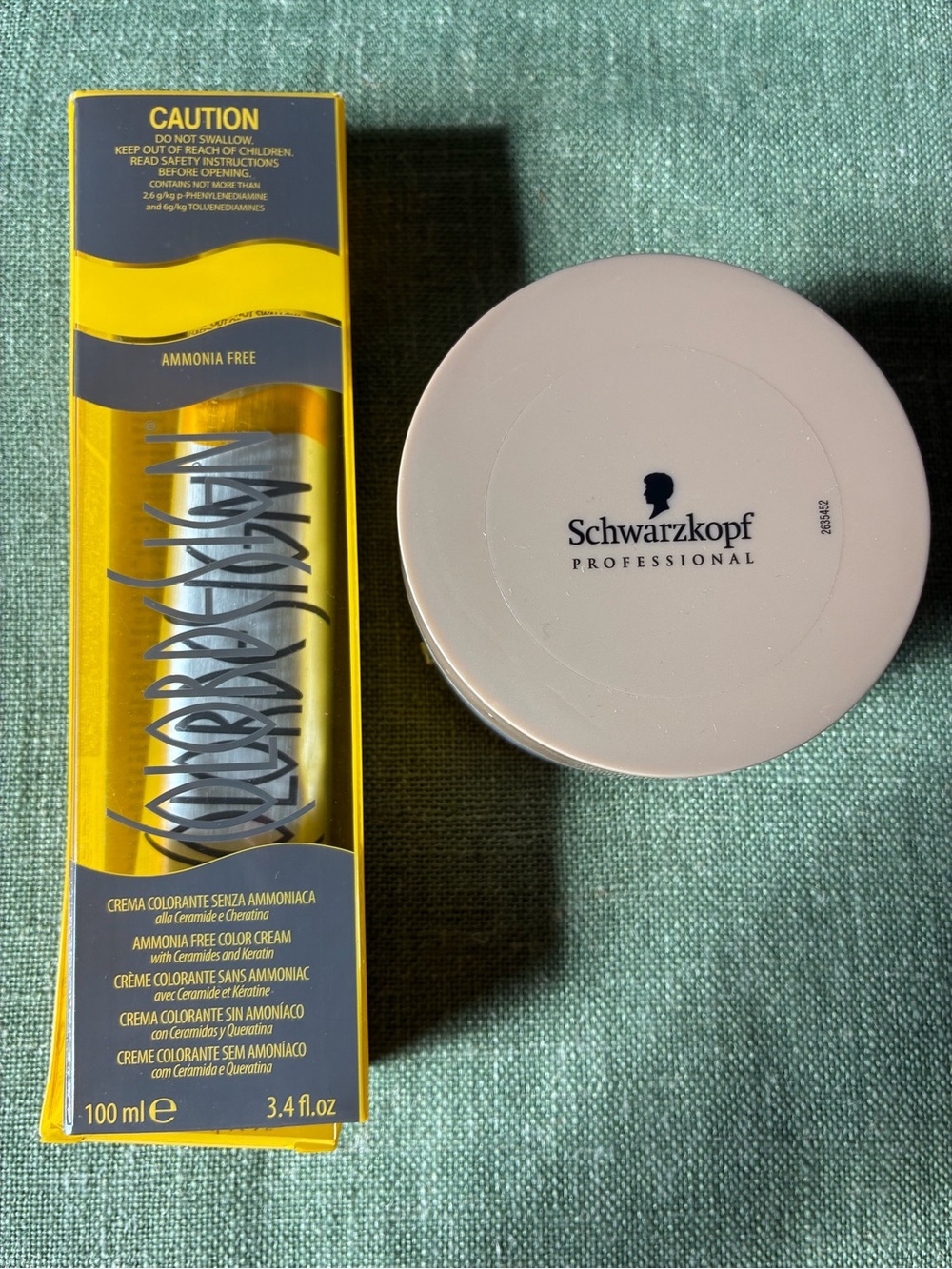 Schwarzkopf Professional Hair Color & BlondMe Detox Mask Bundle